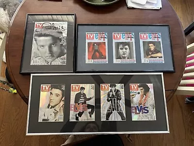 Elvis Presley TV Guide Cover Framed Memorabilia • $30