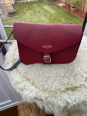 Jack Willis Hand Bag Red • £7.99