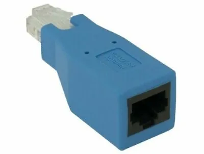 Cisco Console Rollover Adapter For RJ45 Ethernet Cable Male To Female • $9.90