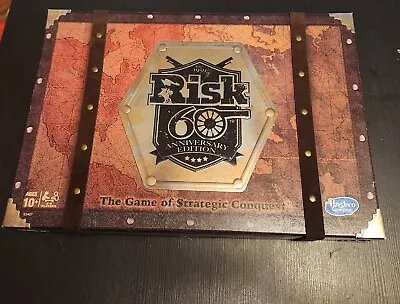 Hasbro Risk 60th Anniversary Edition The Game Of Strategic Conquest. COMPLETE! • $44.95