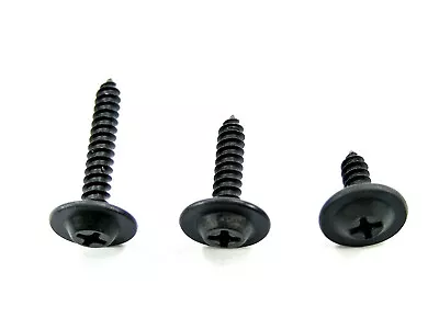 $26.99 • Buy Black Trim Screws- #8 X 1/2  To 1  Long Flat Top- 150pcs (50ea)- J#321T
