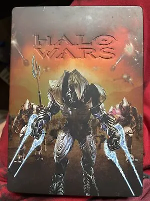 Halo Wars Steelbook Limited Edition (Xbox 360) CIB Complete W/ Manual Tested • $25