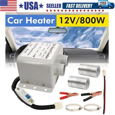 HOT 800W Watt Electric Car Heater 12V DC Heating Fan Defogger Defroster Demister • $26.32