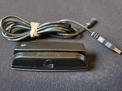 Genuine MagTek Dynamag Credit Debit Card POS Swipe Reader 21073062 & USB Cord • $12.22