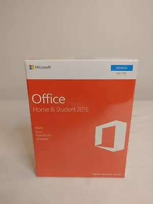 Microsoft Office Home And Student 2016 1 User PC Key Card • $89