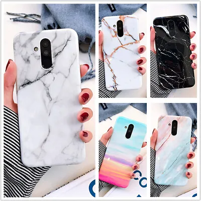 $6.99 • Buy Marble Phone Case Cover For IPhone 7 X Samsung Galaxy S7 Note 8 S10 S9 + P30 Pro
