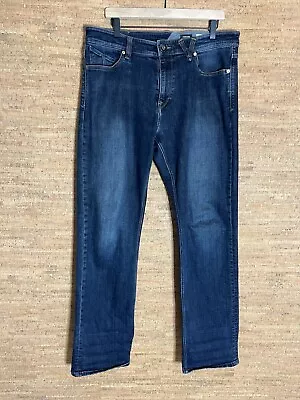 Volcom Kinkade Denim Men's Size 34W 31L Regular Straight Stretch Jeans • $34