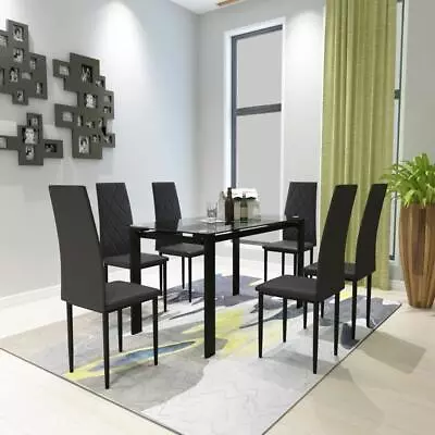 High Quality 7-pcs Dining Table Set Dining Table And Chair For 6 • $363.25