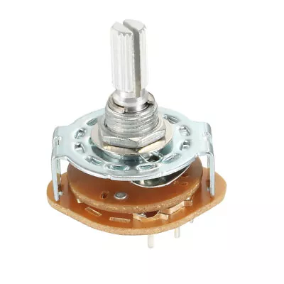 2P3T 2 Pole 3 Position Single Deck Band Channel Rotary Switch Selector • $13.63