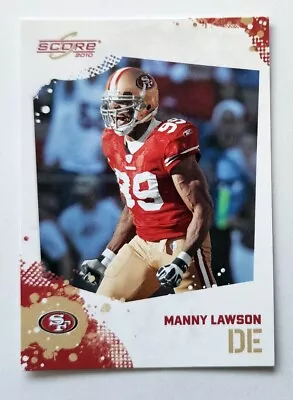 Manny Lawson Score 2010 NFL Trading Card #251 San Francisco 49ers • $2.99