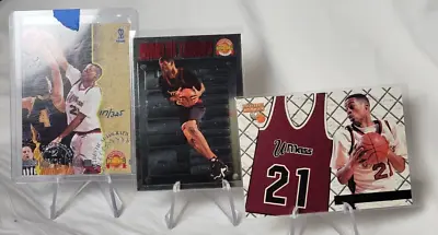 1996-97 Score Board Basketball Serial Numbered /325 Marcus Camby Rookie Auto + 2 • $25.99