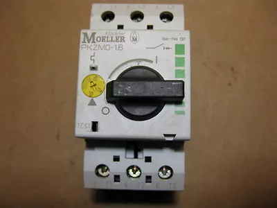 Klocker Moeller PKZM0-16 Manual Motor Starter  1/10HP @  230V-1PH ¾ HP @460V 1H • $14.99