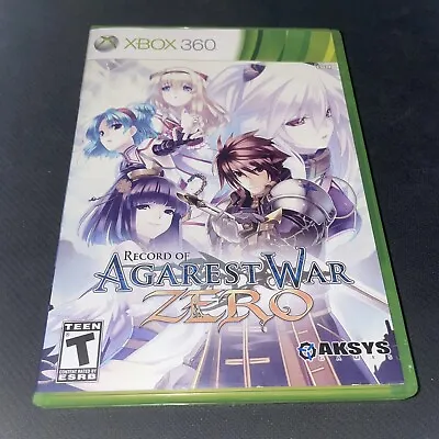 $11.50 • Buy Record Of Agarest War Zero (Microsoft Xbox 360) - No Manual - READ DESCRIPTION