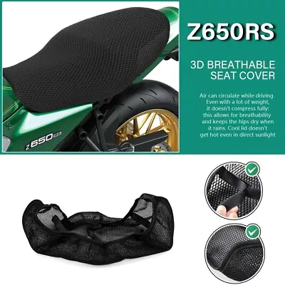 For Kawasaki Z650RS Z650 Z 650 RS Cushion Seat Cover Fabric Saddle Covers 2022 • £43.06