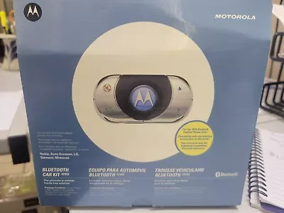 MOTOROLA HF850 Bluetooth Hands-free Car Kit - COMPLETE - OPEN BOX • $69