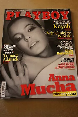 Playboy 10/2009 SILVIO BERLUSCONI Doreen Seidel TOMASZ ADAMEK * Kayah • $32.75