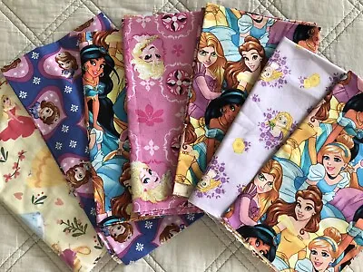 Disney Princess Cotton Fabric Lot • $14.99
