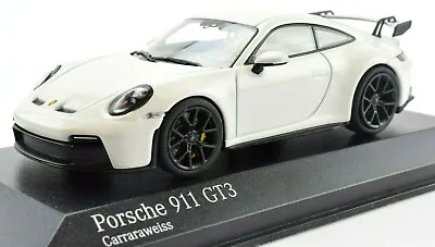 Minichamps X PH Porsche 911 992 Carrera White GT3 1:43 Diecast Car 413069218 • $69.99