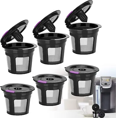 6-Pack Reusable K CUP Filter Pods For Keurig 1.0 / 2.0 Breville Mr. Coffee • $14.99