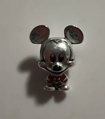 Mickey Mouse Charm  / Disney Bead Red Trousers~Sterling Silver • $15