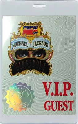 Michael Jackson 1992 Laminated Backstage Pass Vip • $39.99