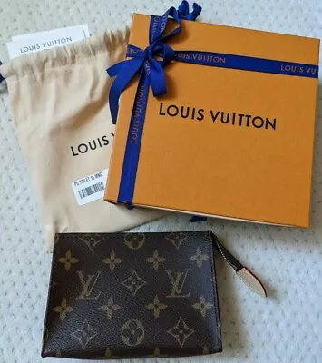 $809.99 • Buy NWT Louis Vuitton MONOGRAM TOILETRY POUCH 15, M47546, Discontinued! FULL SET