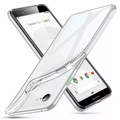 Slim Crystal Clear Gel Tough Thin For Google Pixel 4 3a XL 3 2 Case Cover ULTRA • $4.90