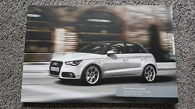 Audi A1 Range 92 Pages Sales Brochure 2014 • £12.95