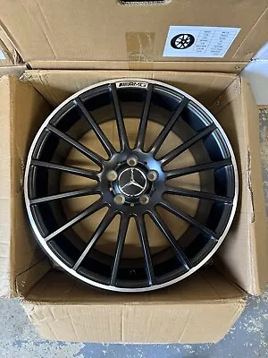 One 19  C63 Alloy Wheel Black Series Mercedes C Class W204 C63 Rear Rim Amg • $239.96