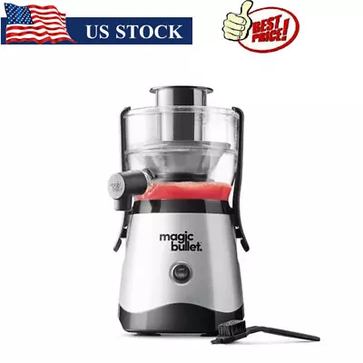 Mini Juicer Extractor Feed Chute Powerful Motor Efficient Easyclean Compact 400w • $37.89
