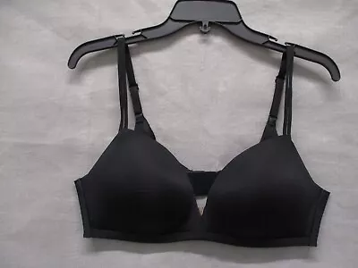 Victoria's Secret Bra Womens 36C Black No Wire Solid Comfort Casual Ladies • $19.98