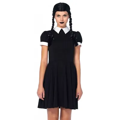 Wednesday Addams Costume Adult Halloween Fancy Dress • $74.95