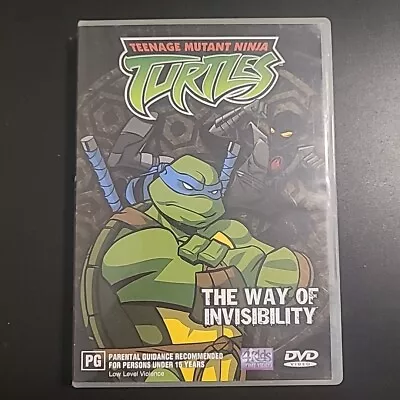 Teenage Mutant Ninja Turtles - The Way Of Invisibility : Vol 3 (DVD 2003) • $5.40