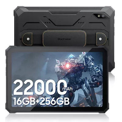 Blackview Active 8 Pro Rugged Tablets Android 13 16GB 256GB Gaming 22000mAh 48MP • $499.99