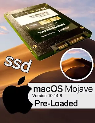 256GB 2.5  SSD | APPLE MacOS Mojave 10.14.6 Pre-Loaded | MACBOOK PRO Mid-2012 • $31