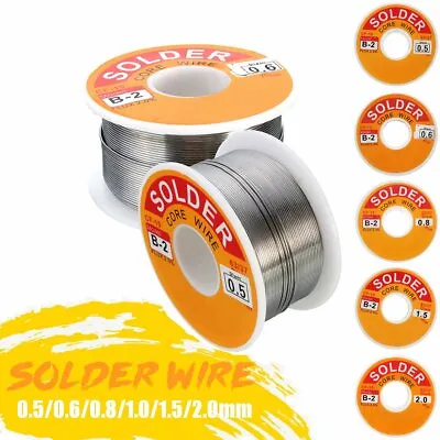 £14.09 • Buy 63-37 Tin Lead Rosin Core Solder Wire For Electrical Solderding 0.5-2mm 200g QS