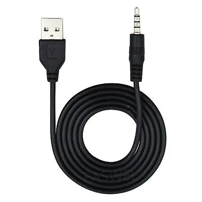 3.3FT 3.5mm AUX Audio Plug Jack To USB 2.0 Male Charge Cable Cord For Mp3 JG • $5.65