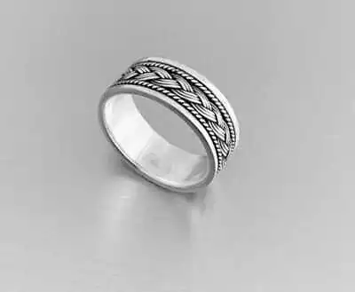 Celtic Loyalty Men's Spinning Ring 925 Sterling Silver Meditation band jewelry • $12.34