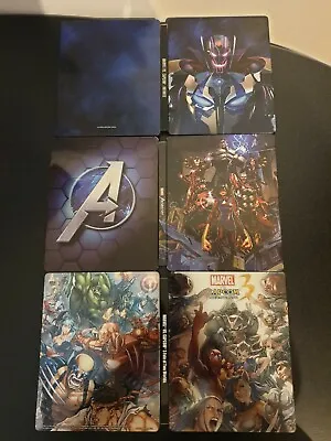 3x Marvel Vs Capcom Avengers Steelbook Steelcase Collectors G2 NO GAME Ps4 Xbox  • £49.99