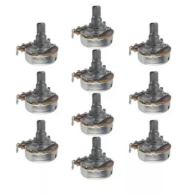 10pcs A250K Full Size Guitar Pots Potentiometers Short Shaft Tone Control Pots • $9.68