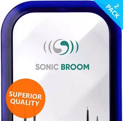 Sonic Broom Ultrasonic Rat Pest Mice Mouse Spider Repellent Rats Insects Repel • £19.99