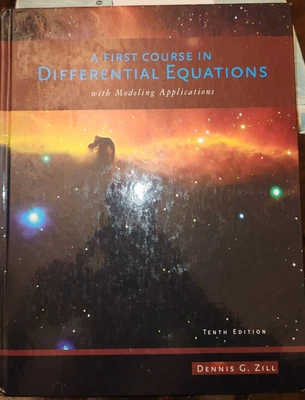 $45 • Buy A First Course In Differential Equations With Modeling Applications - Tenth Edit