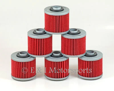 $26.77 • Buy 2006 2007 2008 2009 Yamaha V-star 1100 Silverado ***6 Pack*** Oil Filter
