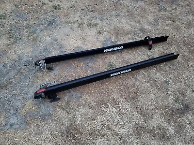 TWO Yakima Steelhead Bicycle Carriers Car Roof Rack Fork Mount Bikes 2x • $70