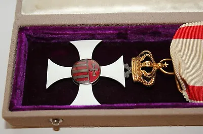 Spain Vatican Ephemeral Order Of Mercedes Commanders Neck Cross Made In Italy • $299