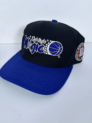 Orlando Magic Starter Hat NBA 90s Team Logo Penny Shaq Fitted Cap Size 7 Vintage • $29.97