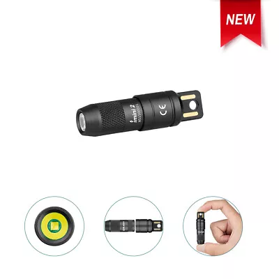 Olight Imini 2 50 Lumens Tiny Keychain Flashlight Micro Rechargeable LED Torch • £19.99