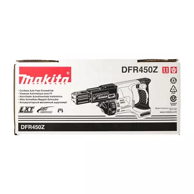 [Makita] Lithium-ion Rechargeable Auto-Feed Screw Driver - DFR450Z • $633.65