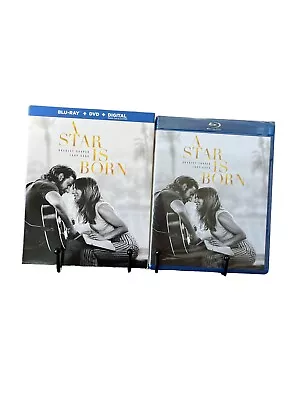 BLURAY A Star Is Born Blu-Ray + DVD + Digital Bradley Cooper Lady Gaga COUNTRY • $13.01