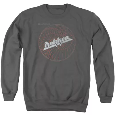 Dokken Breaking The Chains Crewneck Sweatshirt Licensed Music Rock Band Charcoal • $24.49